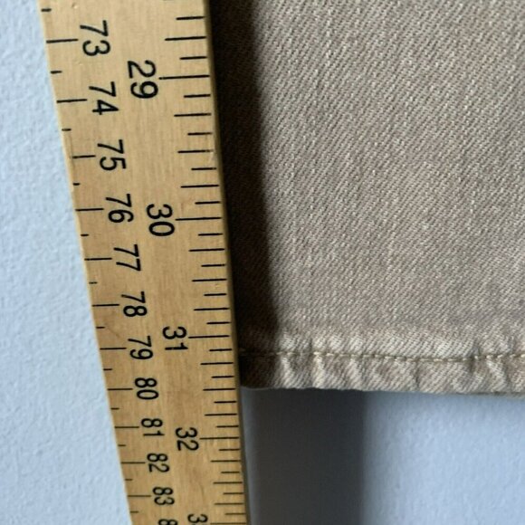 Men's Lightweight Colored Slim Fit Jeans - Goodfellow & Co 32 x 34 Tan - Picture 11 of 11